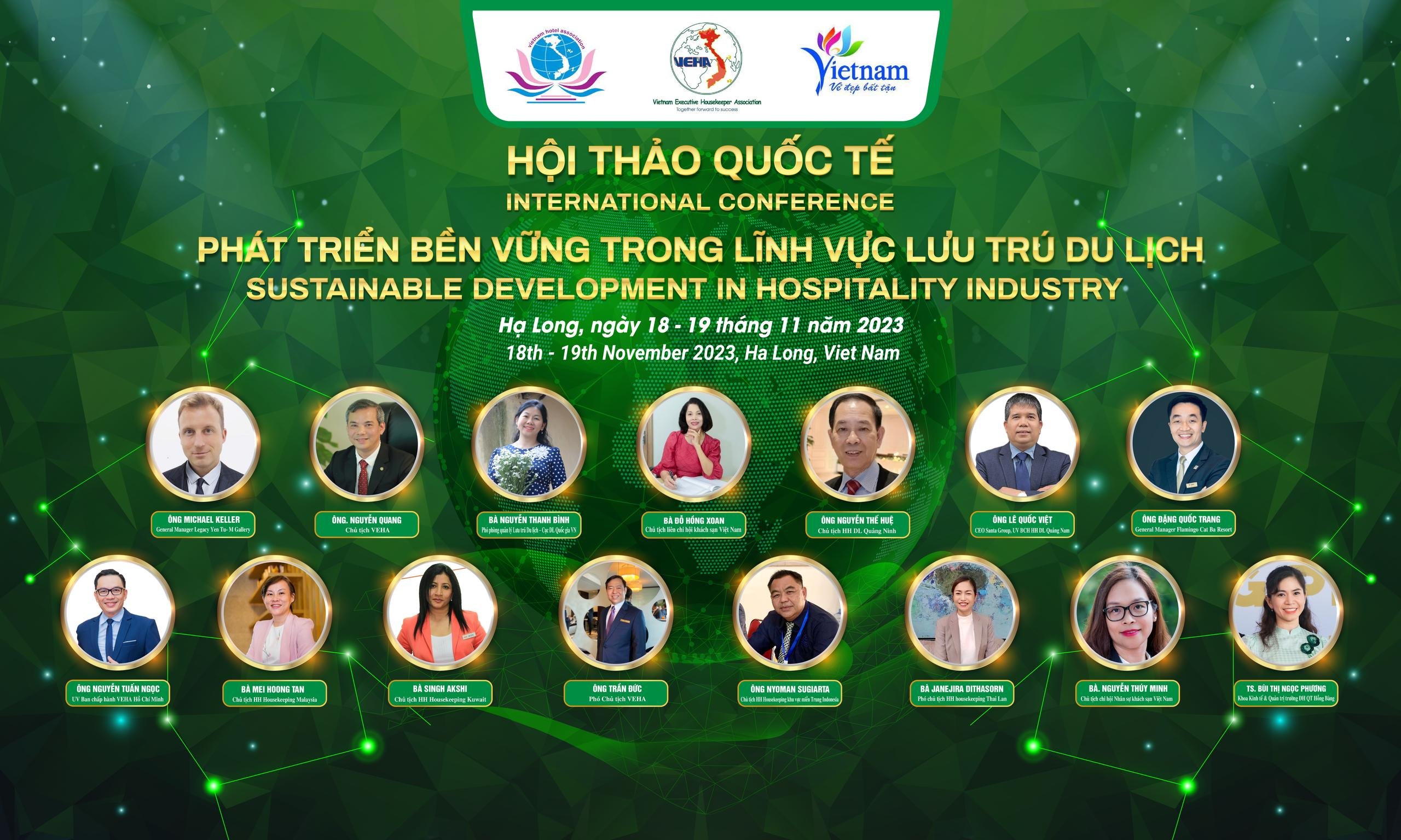 VEHA tổ chức Hội thảo Phát triển bền vững trong lĩnh vực lưu trú du lịch tại Quảng Ninh